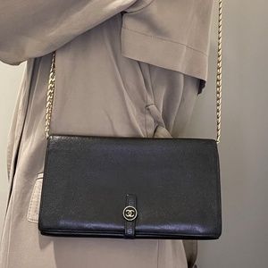 CHANEL Long Wallet WOC Vintage